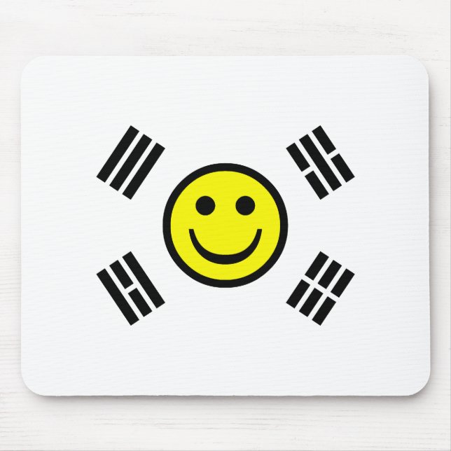 Mousepad Face à bandeira sul-coreana (Frente)