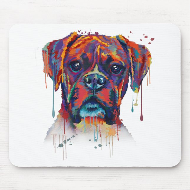 Mousepad Face Boxer | Mousepad essencial (Frente)