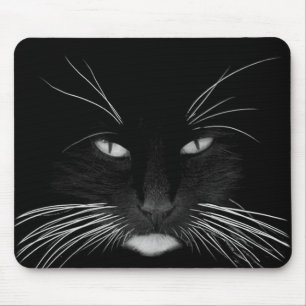 Mousepad Face de Gato Preto