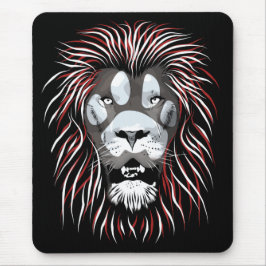 Mousepad Face de Leão Tribal