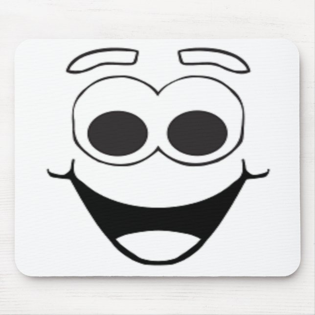 MOUSEPAD FACE FELIZ (Frente)