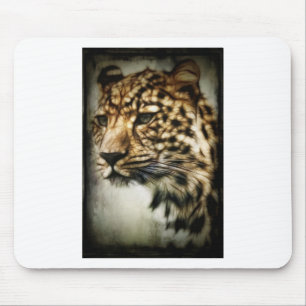 Mousepad Face-leopardo