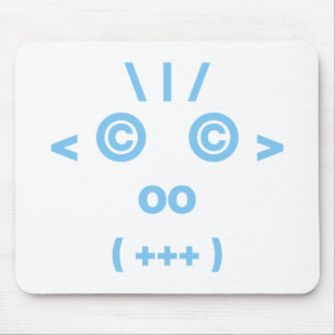 Mousepad Face Macaco (Azul)