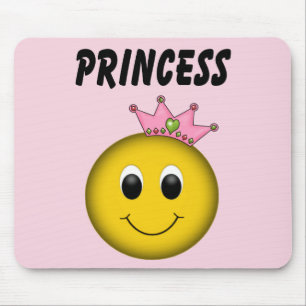 Mousepad Face Princesa com Coroa