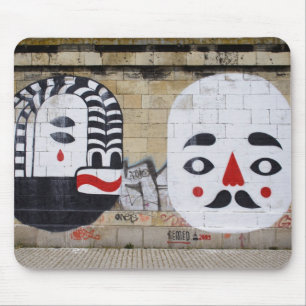 Mousepad Faces brancas