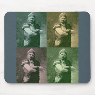 Mousepad faces da cara maluca da ópera francesa de 1909