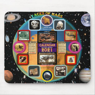 Mousepad faces de marte