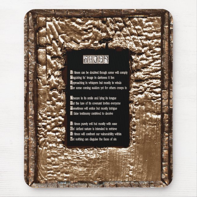 Mousepad Faces de Sin (Frente)