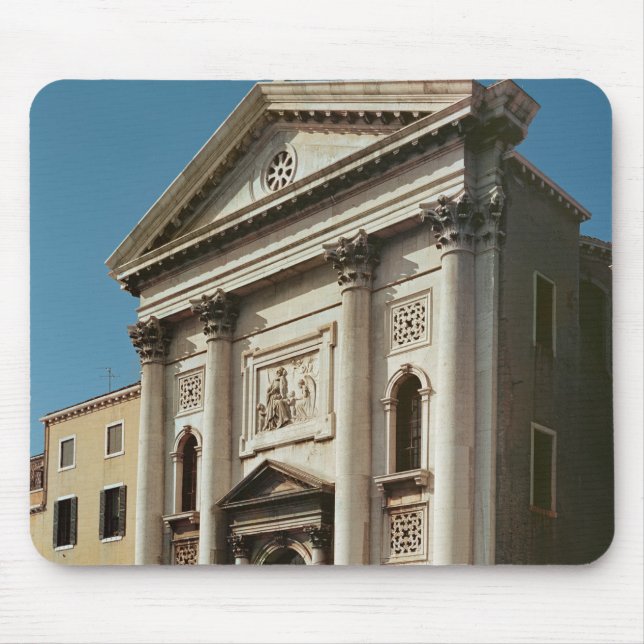 Mousepad Fachada da igreja do della de Santa Maria (Frente)