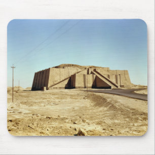 Mousepad Fachada do nordeste do ziggurat, c.2100 BC