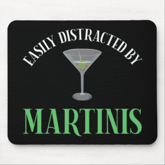 Mousepad Facilmente Distraído Por Martinis