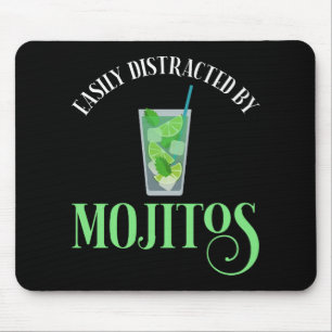 Mousepad Facilmente Distraído Por Mojitos