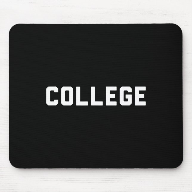 Mousepad Faculdade de Filme da Casa do Partido 80s (Frente)