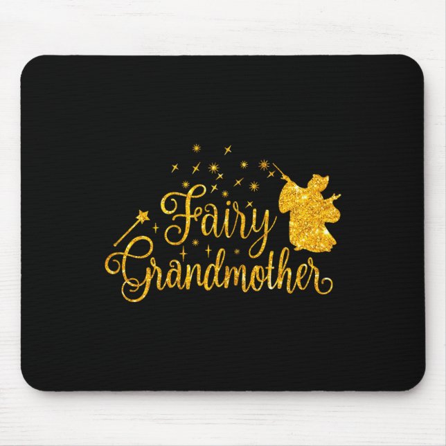 Mousepad Fada avó contos de fadas avó vó mãe (Frente)