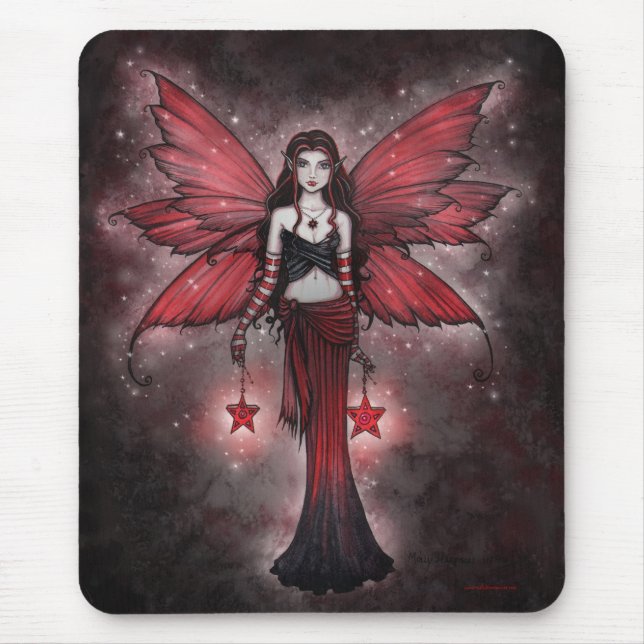 Mousepad Fada Estrela Carmesim (Frente)