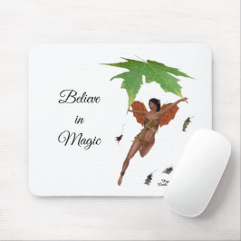 Mousepad Fada Gelada Com Placa De Mouse Marrom