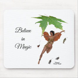 Mousepad Fada Gelada Com Placa De Mouse Marrom