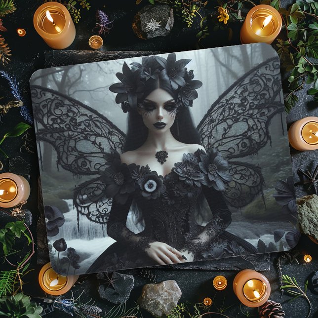 Mousepad Fada Gótica Escura (Criador carregado)