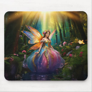 Mousepad Fada Mágica em Floresta Encantada