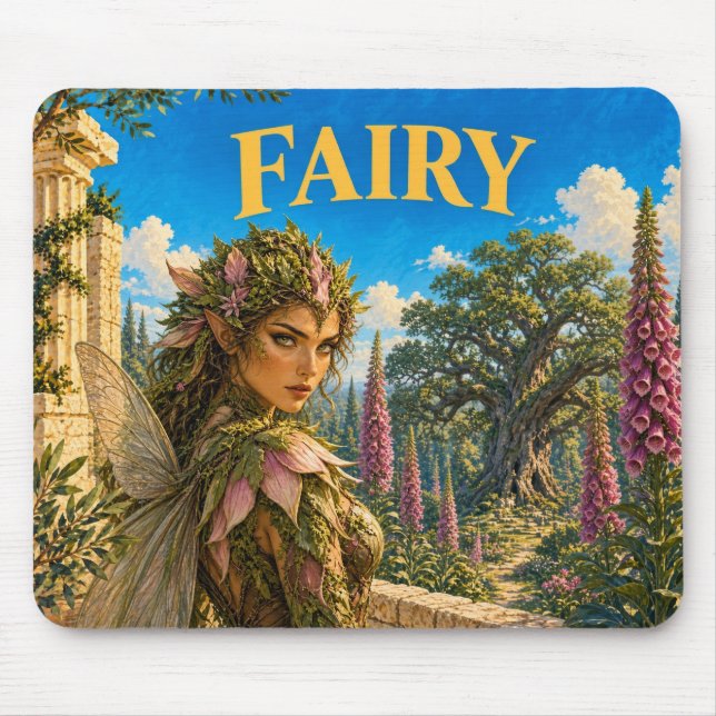 Mousepad Fada, Monstro de Fantasia Gótica (Frente)
