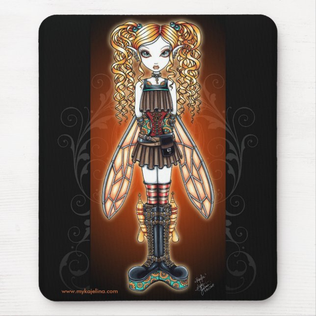 Mousepad Fada Mouspad de "Kayla" Steampunk (Frente)