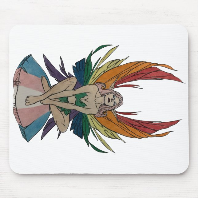 Mousepad Fada Transgênero (Frente)