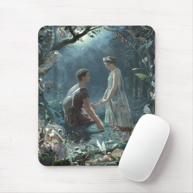 Mousepad Fadas, Um Sonho de uma Noite de Verão, Shakespeare (Com mouse)