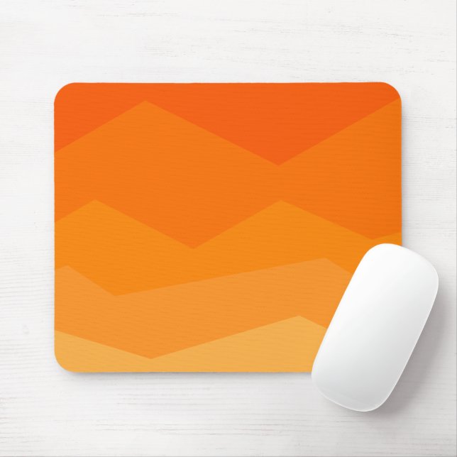 Mousepad Fade Laranja (Com mouse)