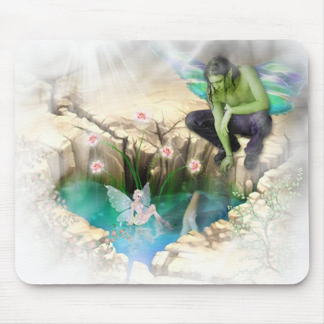 Mousepad Faerie em Elven Pond Vignette (Frente)