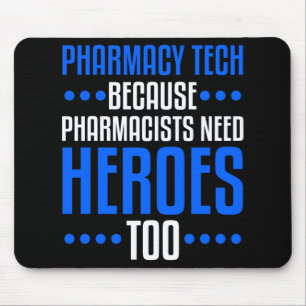 Mousepad Faet Tech Pharm Technician presente engraçado