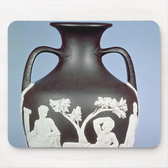 Mousepad Faiança, cópia do vaso de Portland (Frente)