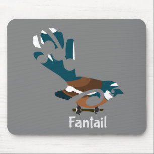 Mousepad Faintail Piwakawaka
