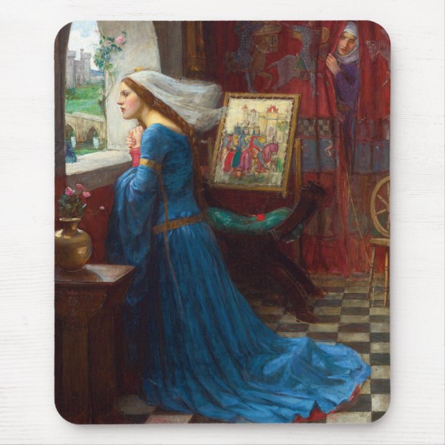 Mousepad Fair Rosamund c. 1916, por John William Waterhouse (Frente)