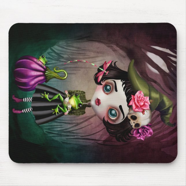 Mousepad Fairuza a Pequena Bruxa (Frente)