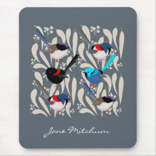 Mousepad Fairy Wrens