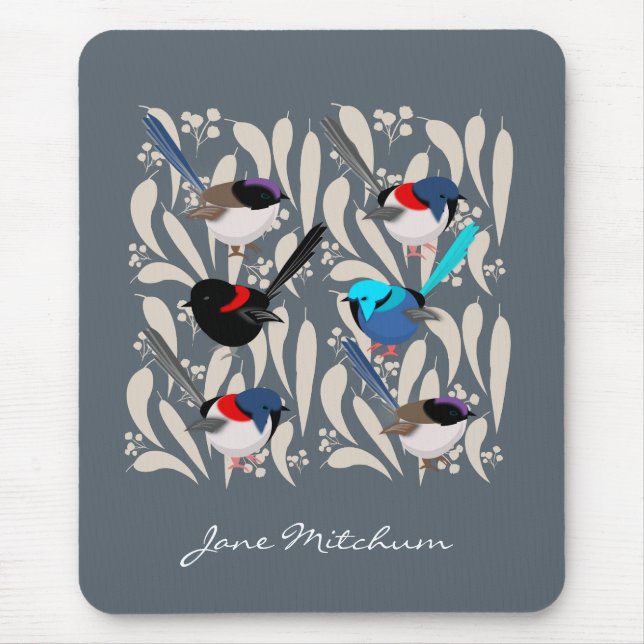 Mousepad Fairy Wrens (Frente)