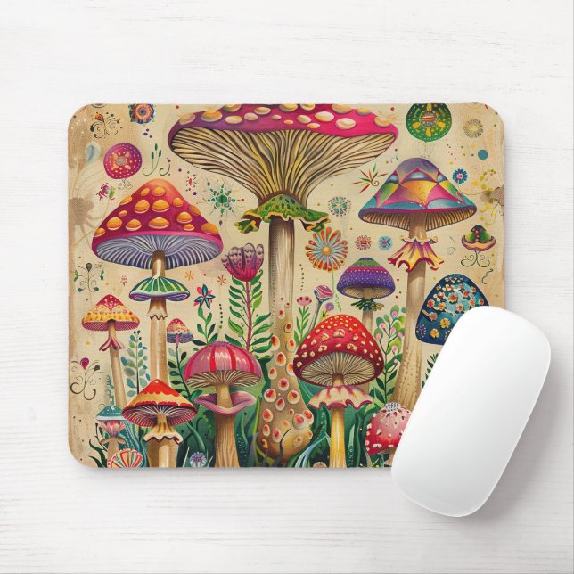 Mousepad Fairytale Mushroom (Com mouse)