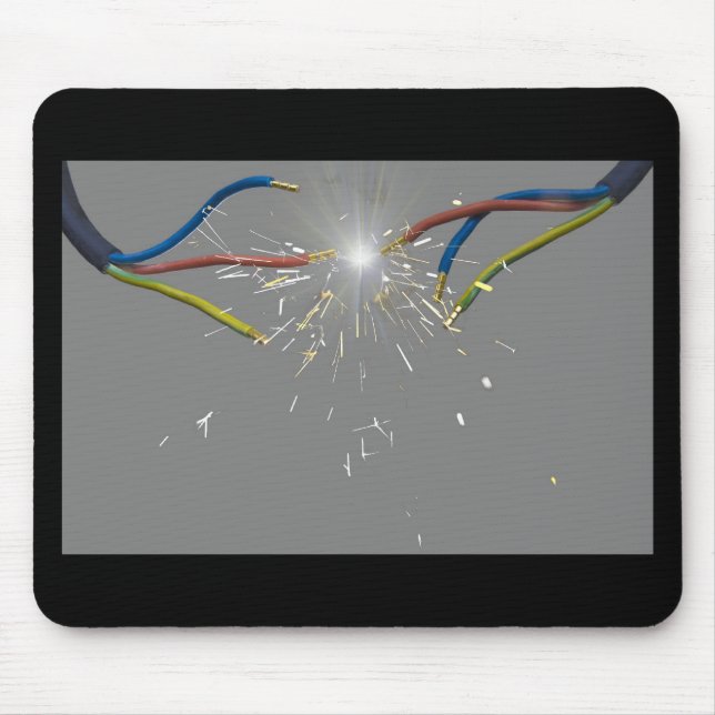 Mousepad faísca elétrica (Frente)