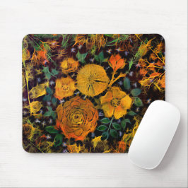 Mousepad Faíscas Florais