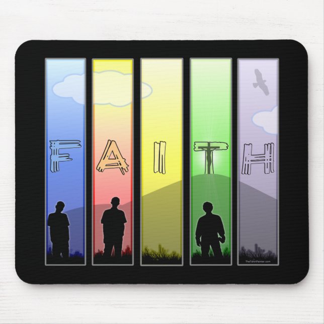 Mousepad Faith Cross (Frente)