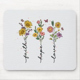 Mousepad Faith-Hope-Love
