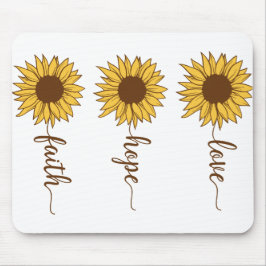 Mousepad Faith Hope Love