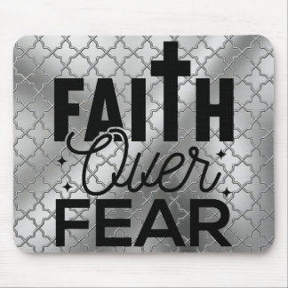 Mousepad Faith Over Fear Metallica Tapete de Rato