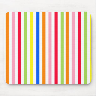 Mousepad Faixa de doces multicolorida