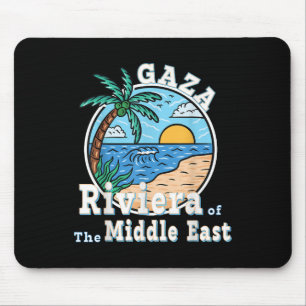 Mousepad Faixa de Gaza Riviera do Oriente Médio Trump