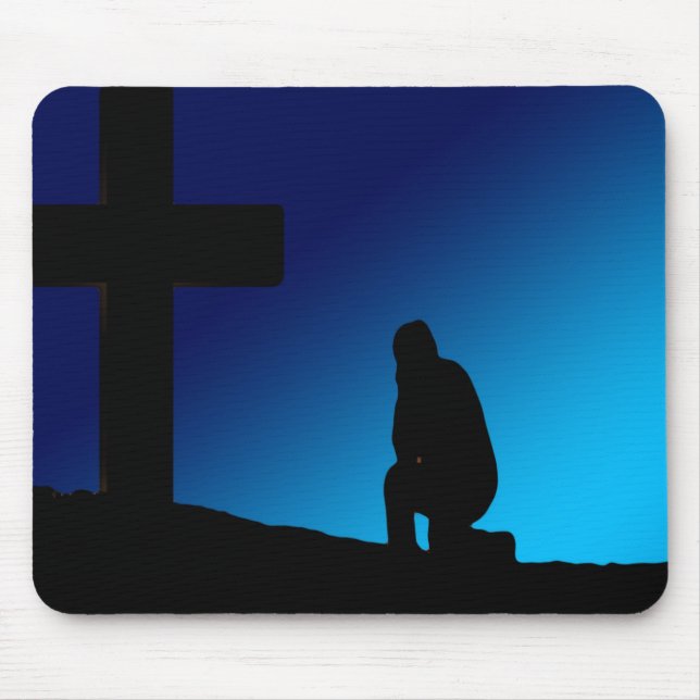 Mousepad Faixa de Oração Cruzada (Frente)