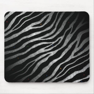 Mousepad Faixa de TempoEspaçoEspelhado - Preto/Branco