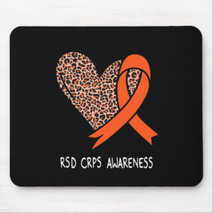 Mousepad Faixa Laranja de Consciência CRPS RSD