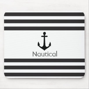 Mousepad Faixa Náutica, Âncora,
