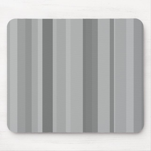 Mousepad faixas verticais de cinza (Frente)